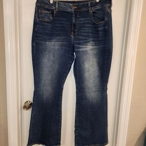 Women's plus size American Eagle bootcut jeans size 22